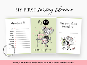 Nina Kids Sewing Planner