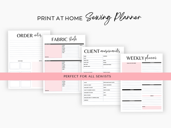 Jenna Sewing Planner