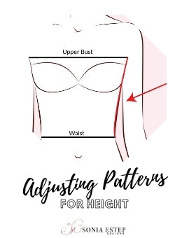 Body Height Pattern Making Adjusting Patterns for Height – Sonia Estep Designs