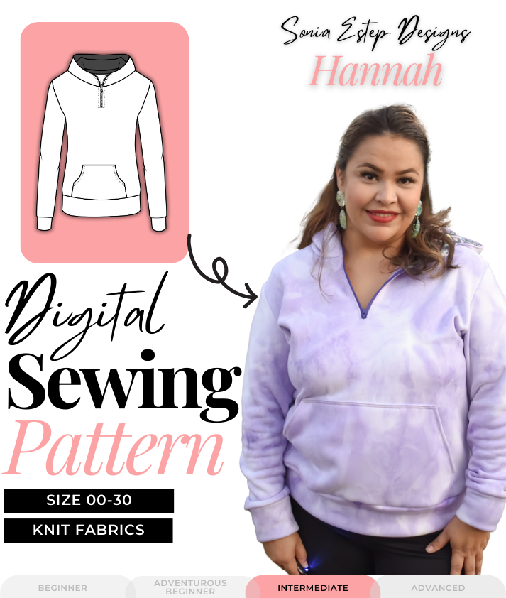 Hoodie Pattern Bundle #2: Harlowe, Olivia, Genevieve Hoodie Pattern Bundle #2: Harlowe, Olivia, Genevieve