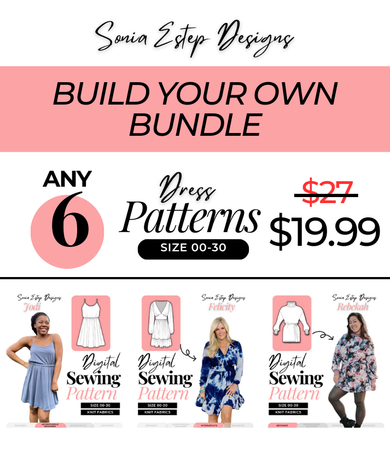 Build your own 6 pattern bundle for $19.99 this Black Friday!
