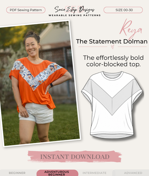 Reya Color Blocked Dolman