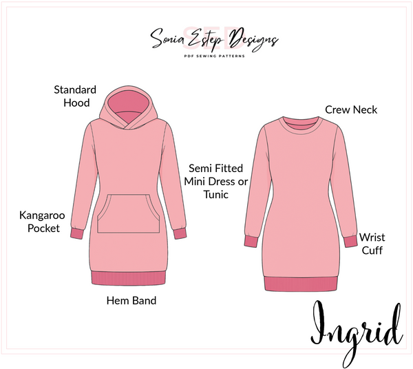 Ingrid Hoodie Dress