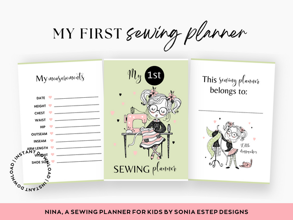 Nina Kids Sewing Planner