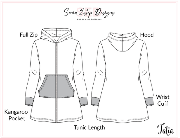 Tatia Full Zip Hoodie