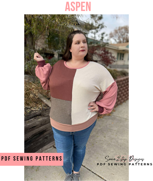 Aspen Color Blocked Pullover