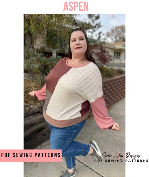 Aspen Color Blocked Pullover