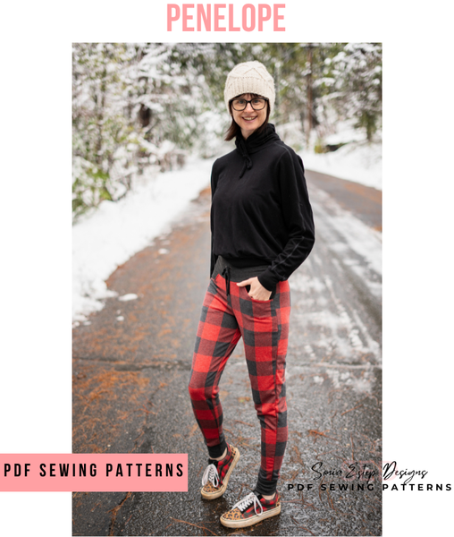 Penelope Jogger & Yoga Pants Sewing Pattern