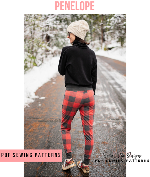 Penelope Jogger & Yoga Pants Sewing Pattern