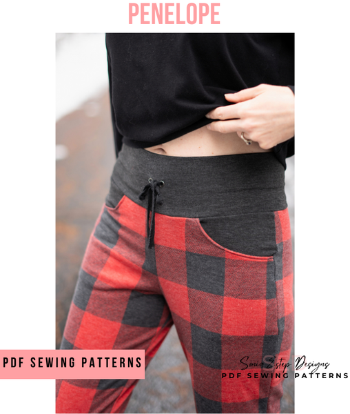 Penelope Jogger & Yoga Pants Sewing Pattern