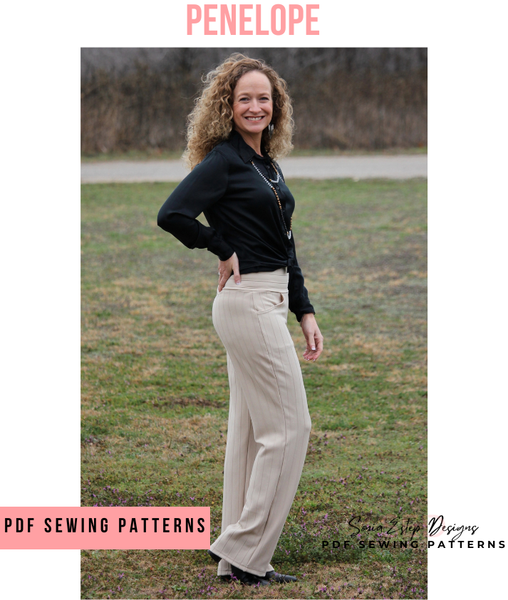 Penelope Jogger & Yoga Pants Sewing Pattern