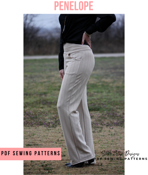 Penelope Jogger & Yoga Pants Sewing Pattern