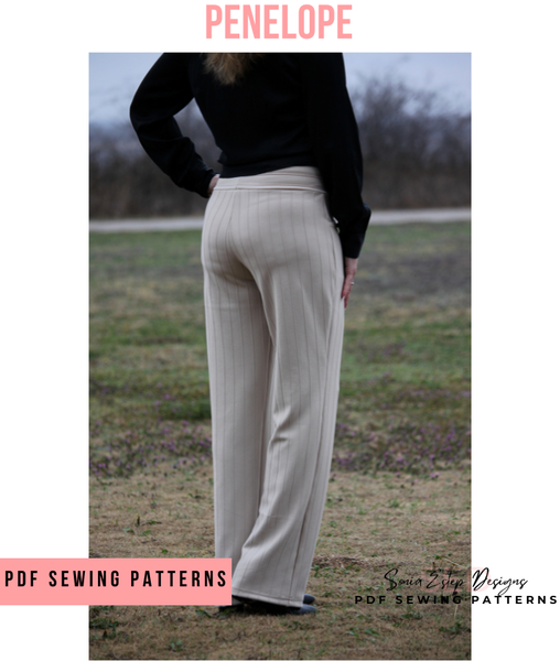 Penelope Jogger & Yoga Pants Sewing Pattern