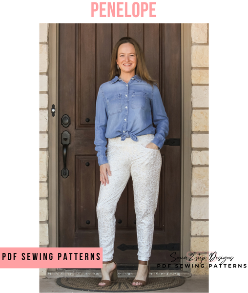 Penelope Jogger & Yoga Pants Sewing Pattern